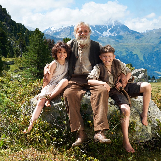Une scène du film <em>Heidi</em>
