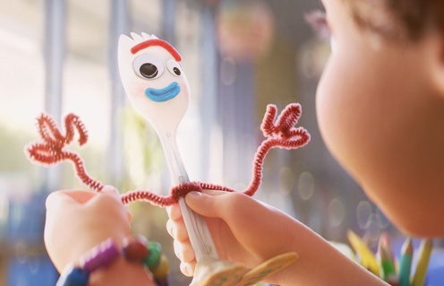 Une scène du film Toy Story 4