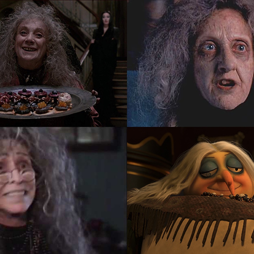 Addams Family(1991)/Addams Family Valu (1993)/Addams Family Reunion(1998)/The Addams Family(2019)