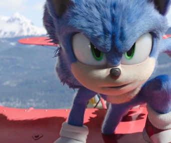 Une scène du film Sonic the Hedgehog 2