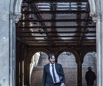 Une scène du film John Wick: Chapter 2