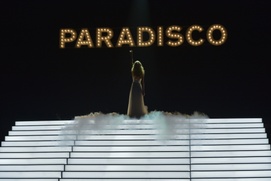 Une scène du film Dalida
