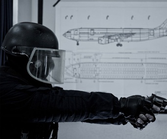 Une scène du film L'assaut