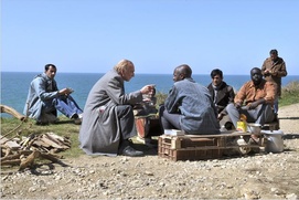 Une scène du film Le Havre