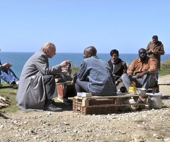 Une scène du film Le Havre
