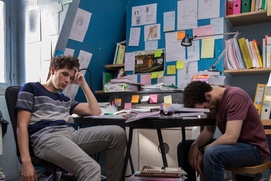 Une scène du film Première année Une scène du film Première année