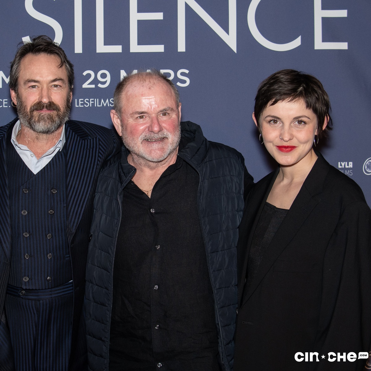 Tapis rouge du film Hôtel Silence