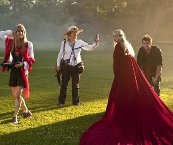 Une scène du film Red Riding Hood