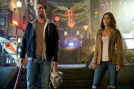 Une scène du film Teenage Mutant Ninja Turtles: Out of the Shadows