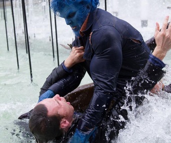 Une scène du film X-Men: Days of Future Past