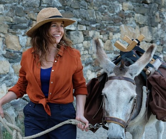 Une scène du film Antoinette dans les Cévennes