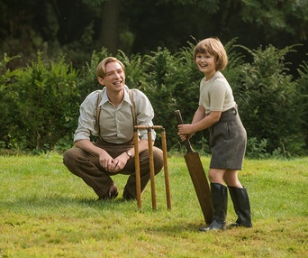 Une scène du film Goodbye Christopher Robin