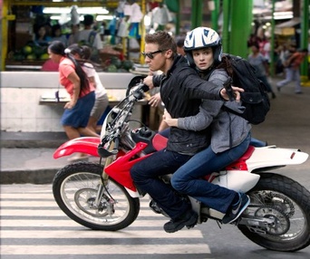 Une scène du film The Bourne Legacy