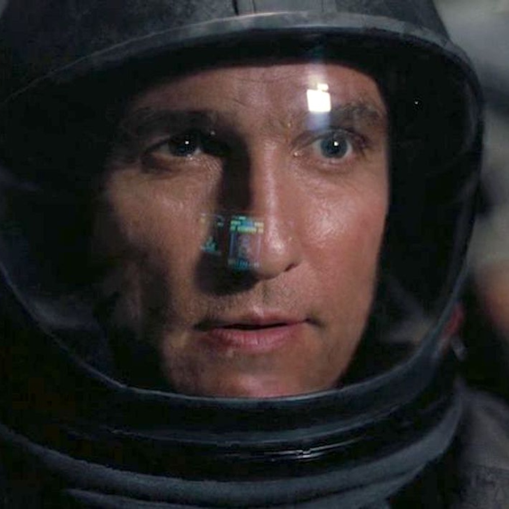 Une scène du film Interstellar