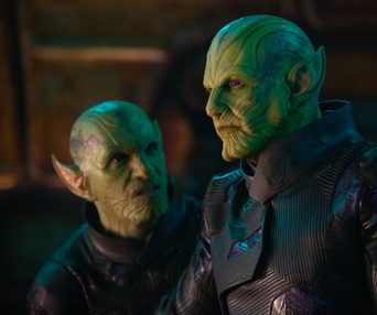 Une scène du film Captain Marvel