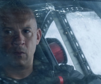 Une scène du film The Fate of the Furious