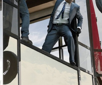 Une scène du film Tower Heist
