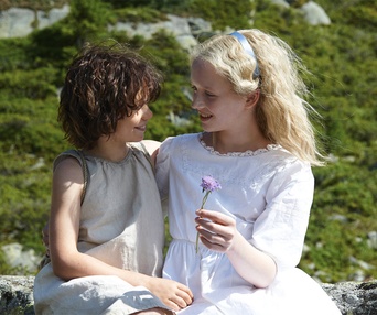 Une scène du film Heidi