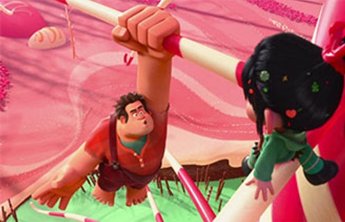 Une scène du film Wreck-It Ralph