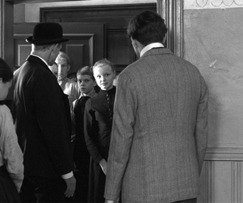 Une scène du film Le ruban blanc