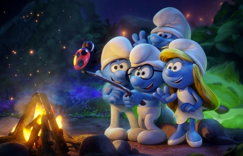 Une scène du film Smurfs: The Lost Village