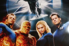 Affiche du film Fantastic Four: Rise of the Silver Surfer Affiche du film Fantastic Four: Rise of the Silver Surfer