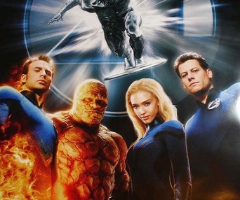 Affiche du film Fantastic Four: Rise of the Silver Surfer