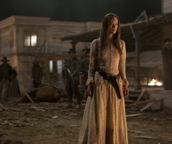 Une scène du film Cowboys & Aliens