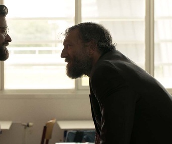 Une scène du film Fleuve noir