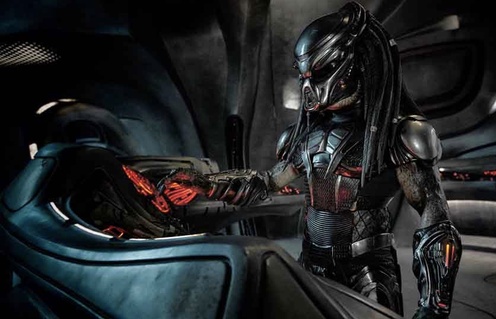 Une scène du film The Predator