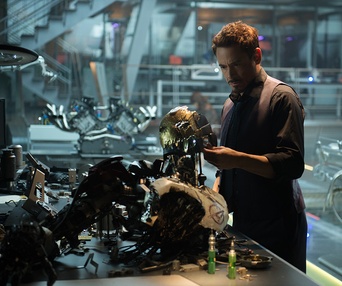 Une scène du film The Avengers: Age of Ultron