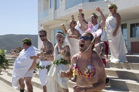 Une scène du film Jackass 3-D