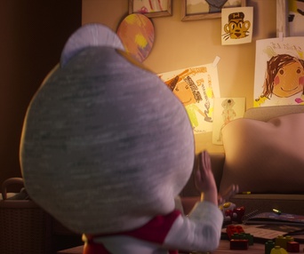 Une scène du film Ultraman: Rising