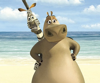 Scène du film Madagascar