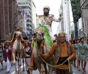 Une scène du film The Dictator
