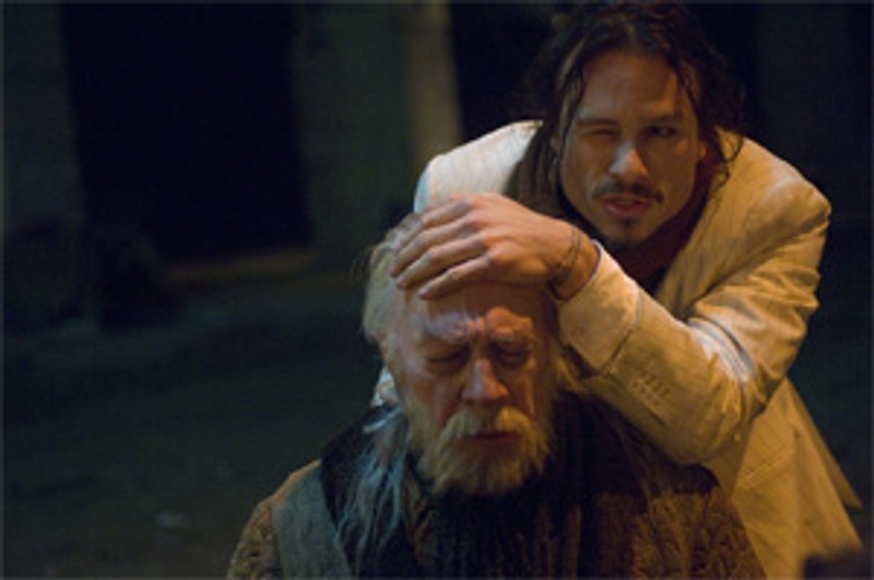 Heath Ledger et Christopher Plummer dans L'imaginarium du Docteur Parnassus