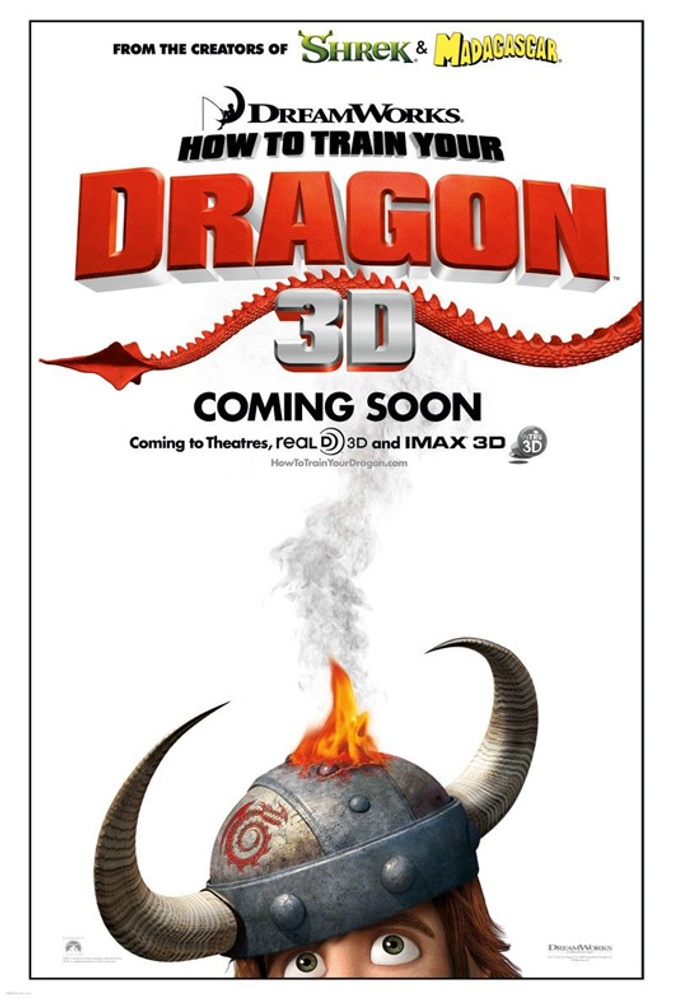 Galerie - Première affiche du film How to Train Your Dragon
