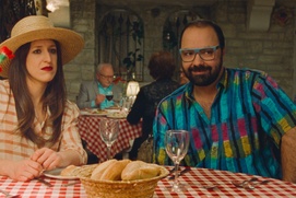 Une scène du film La femme de mon frère