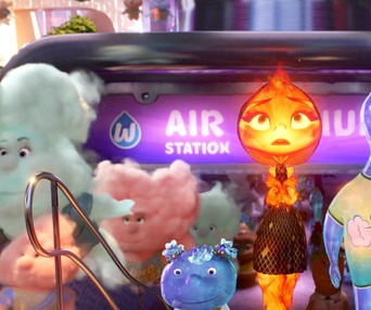 Une scène du film Elemental