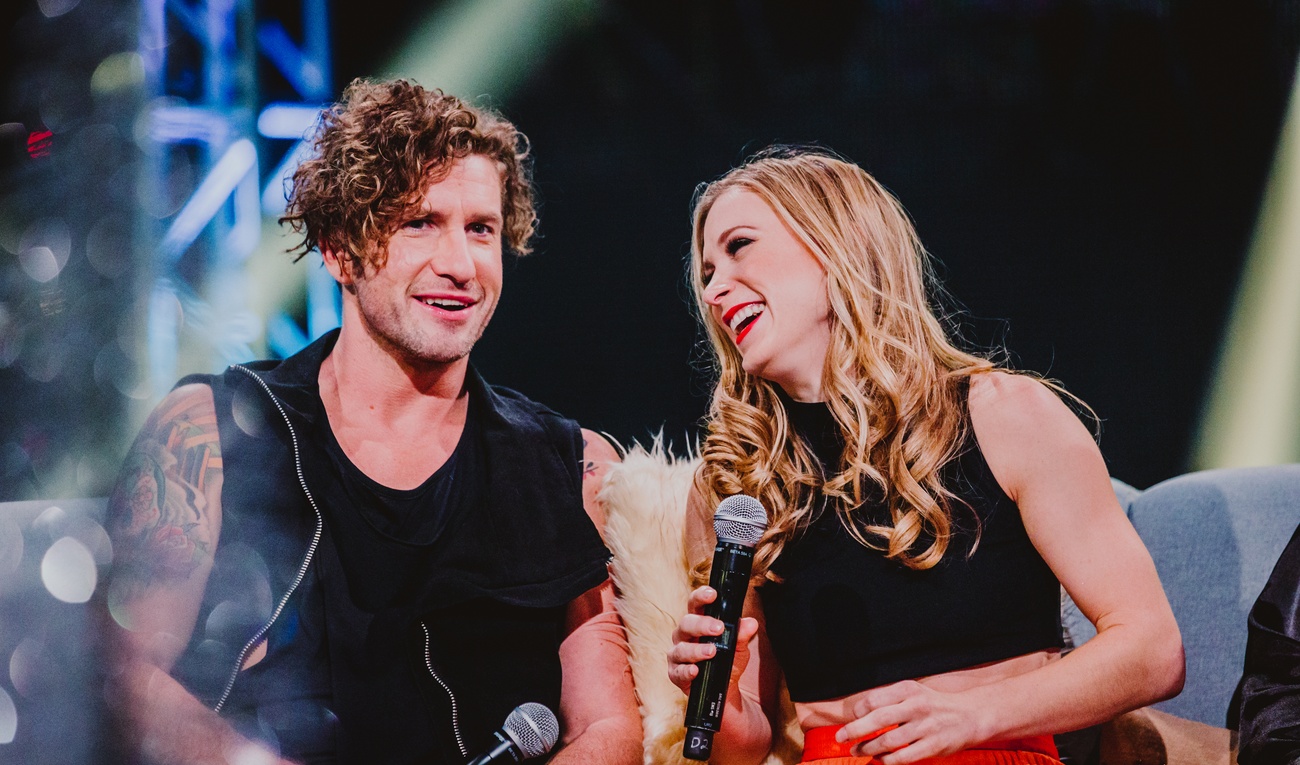 Joannie Rochette et Jonas sont les Dieux de la danse