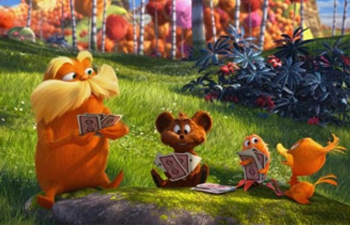 Une scène du film Dr. Seuss' The Lorax