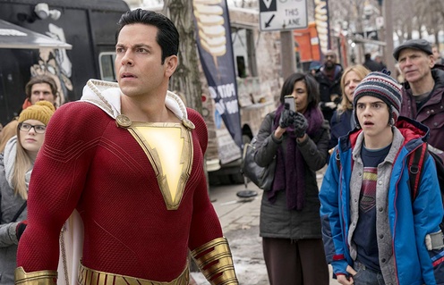 Une scène du film Shazam!