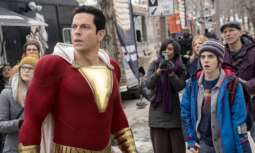 Les nouveaux costumes des superhéros de la suite de Shazam! dévoilés