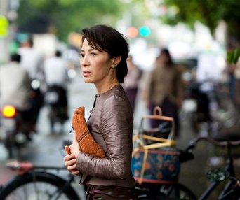 Une scène du film The Lady