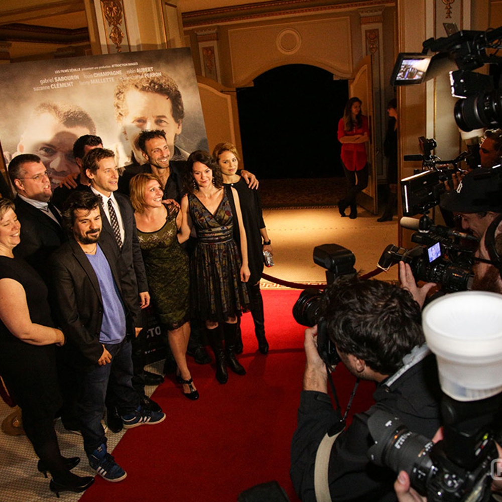 Sur le tapis rouge de Amsterdam