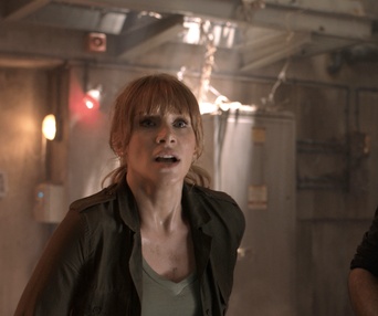 Une scène du film Jurassic World: Fallen Kingdom