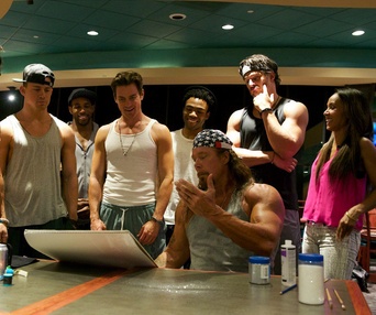 Une scène du film Magic Mike XXL