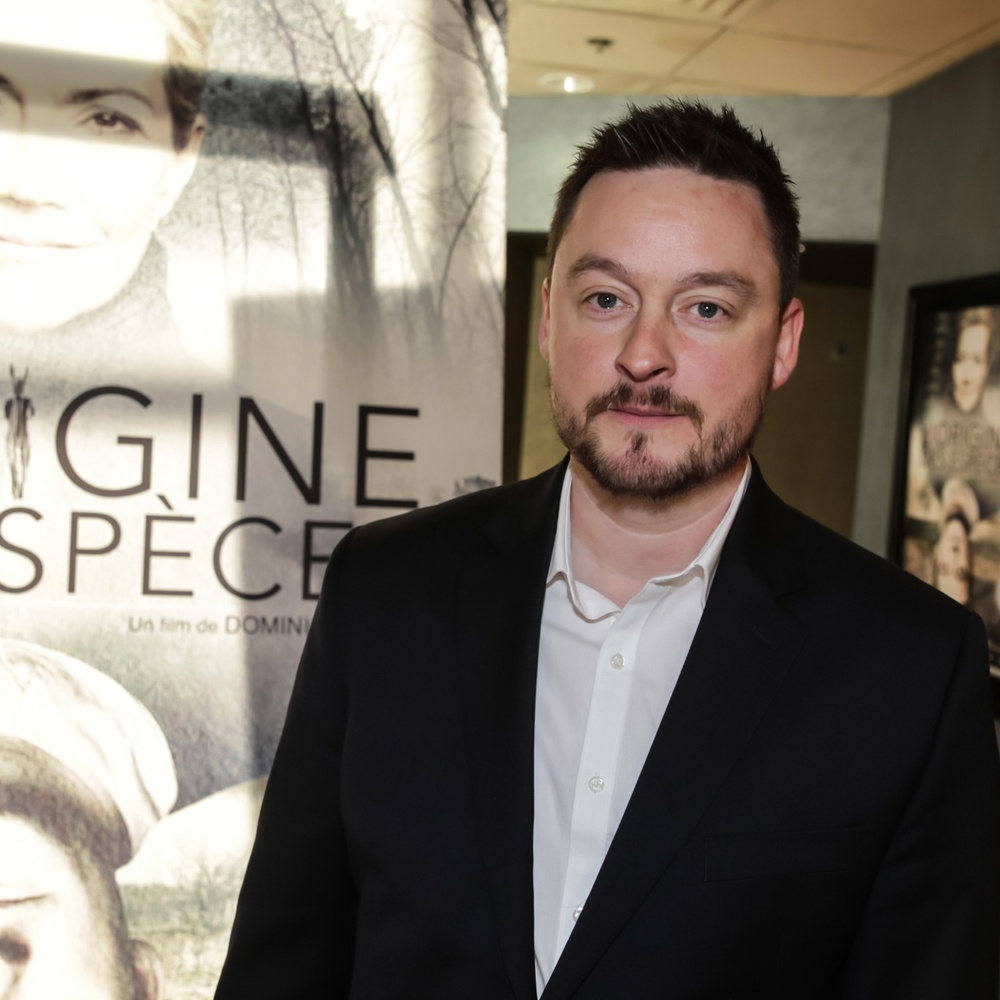 Sur le tapis rouge du film L'origine des espèces