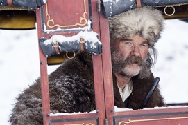 Une scène du film The Hateful Eight Une scène du film The Hateful Eight