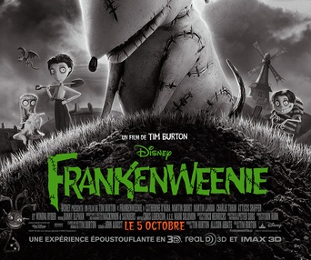 Affiche du film Frankenweenie